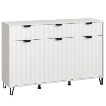 Komód Brest 3k3f Fehér 11013617 kép