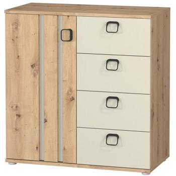 Komód Camari 80 1d4s Tölgy Artisan/Casmhere kép