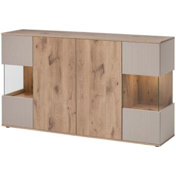 Komód Catalina Dvc Ct Sb Tölgy Viking/Kasmír kép