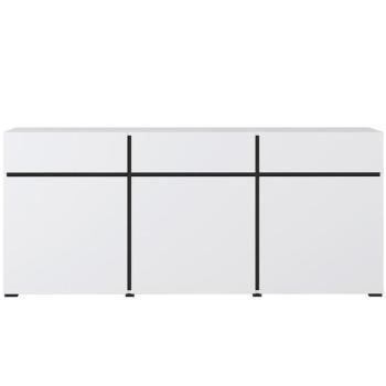 Komód Cross3d3s Fehér/Fekete kép