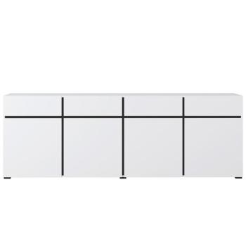 Komód Cross4d4s Fehér/Fekete kép