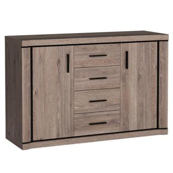 Komód Dallas D5 csomós tölgy kép