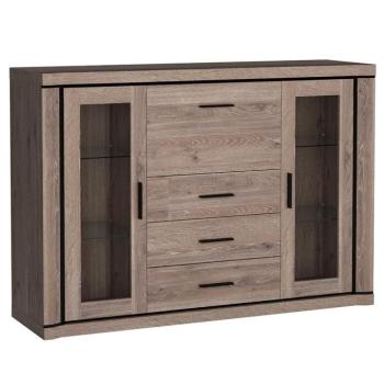 Komód Dallas D7 csomós tölgy kép