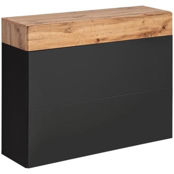 Komód Easy  WTZ EY TYP 09 wotan/fekete kép