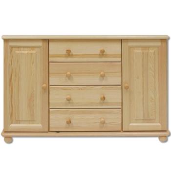 Komód Fenyő KD122 nyers kép