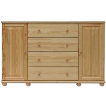 Komód Fenyő KD123 nyers kép
