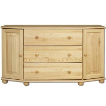Komód Fenyő KD131 nyers kép