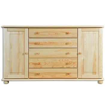 Komód Fenyő KD164 nyers kép