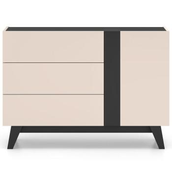 Komód Freshion 04 Kasmír/Fekete kép