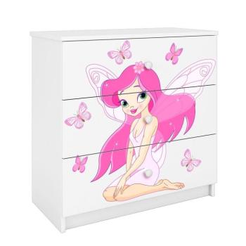 Komód gyermek számára Babydreams fehér – Tündér1 kép