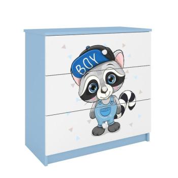 Komód gyermek számára Babydreams Kék–  mosómedve kép