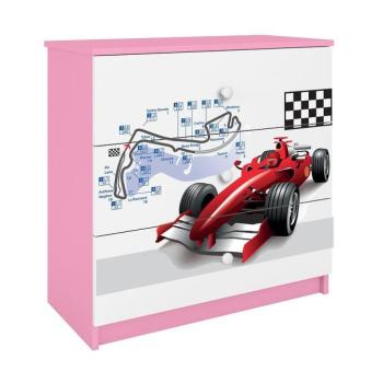 Komód gyermek számára Babydreams Rózsaszín – versenyző kép