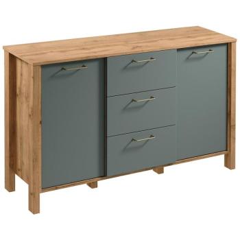 Komód Indygo K2D3S tölgy wotan-green kép