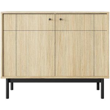 Komód Japandi K104 tölgy linea kép