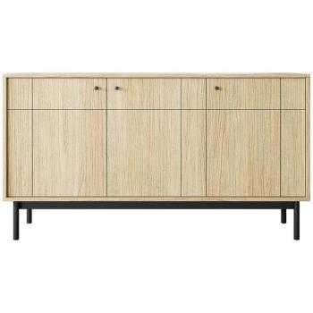 Komód Japandi K154 tölgy linea kép