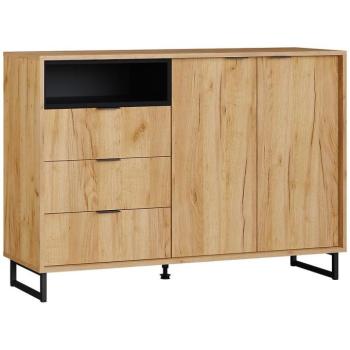 Komód Konor 138 2d3s D.Craft Aranysárga kép