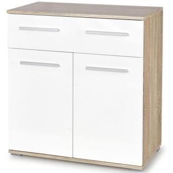 Komód Lima KM-1 sonoma/fehér kép