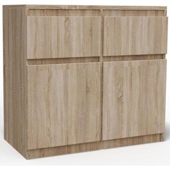 Komód Merg 2S2F sonoma kép