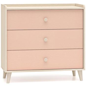 Komód Mevel 06 Sivatagi Homok/Millenial Pink kép