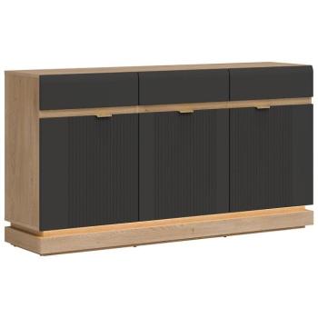 Komód Milton ML03 tölgy crem torro antracit kép