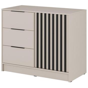 Komód Nelly 2D Kasmír/fekete pop kép