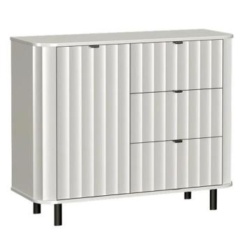 Komód Novado 3nv 110 Fehér klasszikus kép