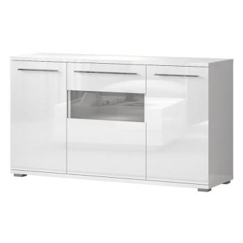 Komód Piano K150-3KS/PN-70/KA/70 crystal white kép