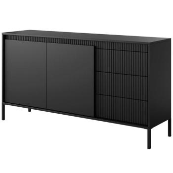 Komód Senso B 153 2D3S black kép