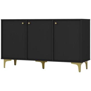 Komód Tokyo 1  3F fekete grafit 813 kép