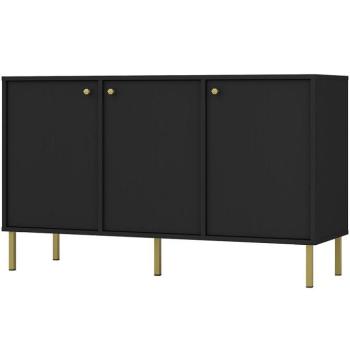 Komód Tokyo 2  3F fekete grafit 813 kép