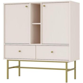 Komód Tokyo 3  2F 2S bézs homok 825 kép