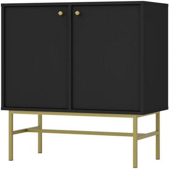 Komód Tokyo 3  2F fekete grafit 812 kép