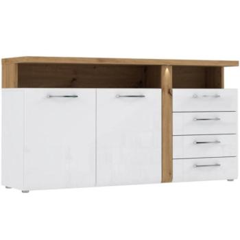 Komód Tuluza TUZK231B fehér/artisan kép