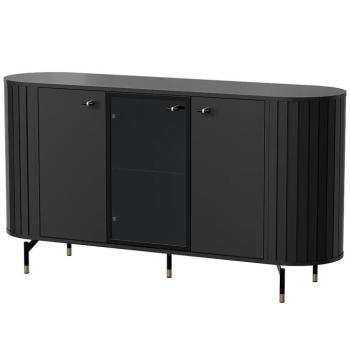 Komód Zante Za3 fekete kép