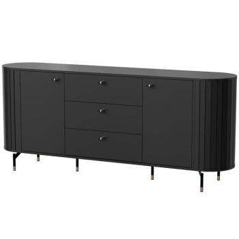 Komód Zante Za4 fekete kép