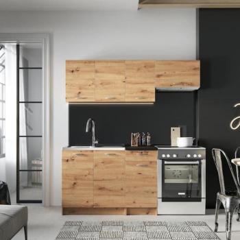 Konyhabútor Mela 120/180 tölgy artisan kép