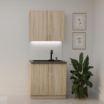 Konyhabútor Sara Sonoma 80cm Munkalap nélkül kép