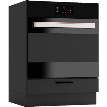 Konyhaszekrény Anika DK60 grafit/grafit kép