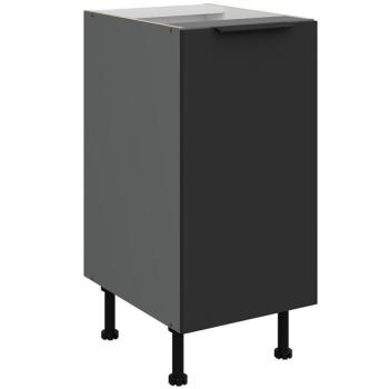 Konyhaszekrény Aria-Bl/Ant Anti Fingerprint 40d 1f Bb kép