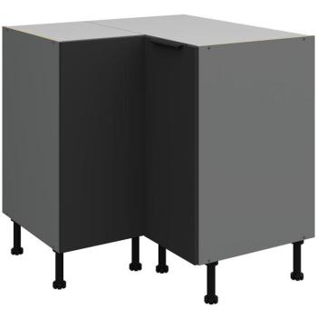 Konyhaszekrény Aria-Bl/Ant Anti Fingerprint 90x90 Dn 2f Bb kép