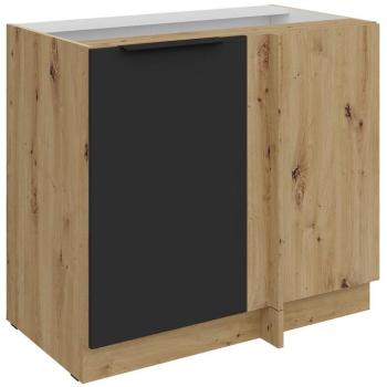 Konyhaszekrény Aria-Bl/Ar Anti Fingerprint 105 Nd 1f Bb kép