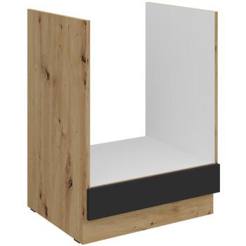 Konyhaszekrény Aria-Bl/Ar Anti Fingerprint 60dg Bb kép