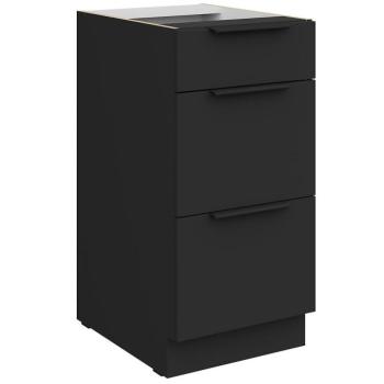 Konyhaszekrény Aria-Bl/Bl Anti Fingerprint 40d 3s Bb kép