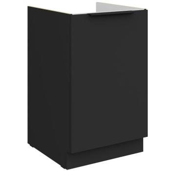 Konyhaszekrény Aria-Bl/Bl Anti Fingerprint 50zl 1f Bb kép