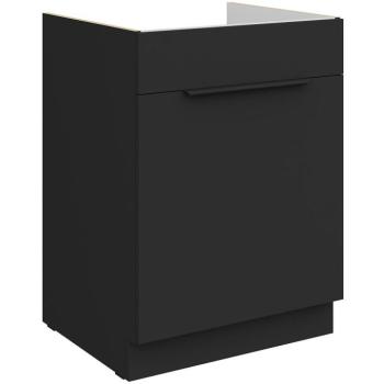 Konyhaszekrény Aria-Bl/Bl Anti Fingerprint 60zl 1s Bb kép