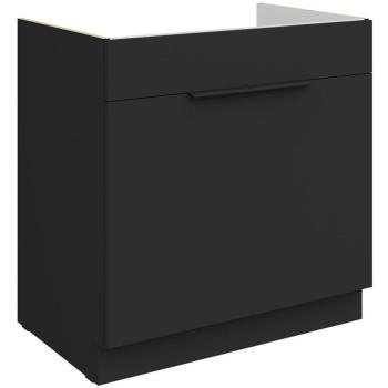 Konyhaszekrény Aria-Bl/Bl Anti Fingerprint 80zl 1s Bb kép