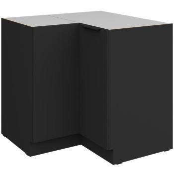 Konyhaszekrény Aria-Bl/Bl Anti Fingerprint 90x90 Dn 2f Bb kép