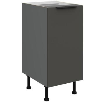 Konyhaszekrény Aria-Gr/Ant Anti Fingerprint 40d 1f Bb kép