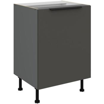 Konyhaszekrény Aria-Gr/Ant Anti Fingerprint 60d 1f Bb kép