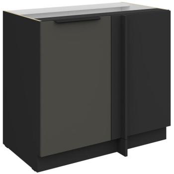 Konyhaszekrény Aria-Gr/Bl Anti Fingerprint 105 Nd 1f Bb kép